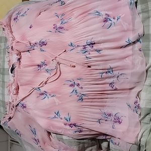 Lane Bryant crop blouse